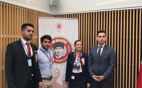19 MAYIS ATATÜRK'Ü ANMA, GENÇLİK VE SPOR NAYRAMI BRÜKSEL BAŞKONSOLOSLUĞUNDA KUTLANDI