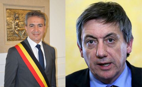  Başkan Emir Kır, İçişleri Bakanı Jan Jambon ve Camiler Birliği temsilcilerini biraraya getirdi.