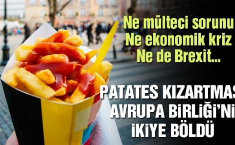 Avrupa Birliğiâ€™nde kızarmış patates çatlağı. Belçika karşı çıkıyor...