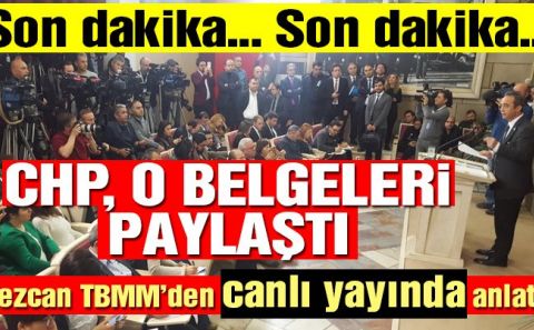 CHP o belgeleri basınla paylaştı