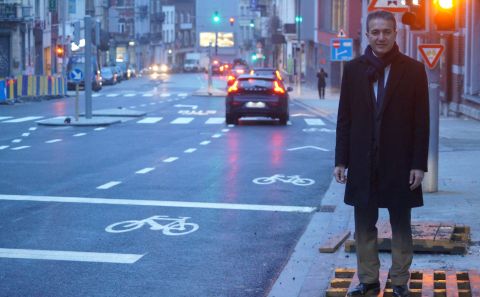 ChaussÃ©e de Louvain bugün tekrar trafiğe açıldı.