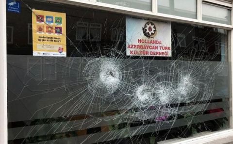 Hollanda'da Azerbaycan Türk Kültür Derneğine saldırı