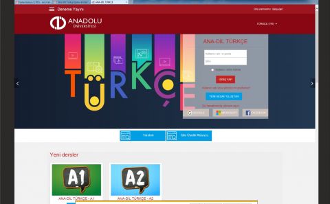â€œAna-Dil Türkçe Eğitim Portalıâ€ Bilgisi