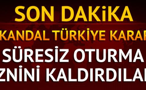İngiltere'den skandal Türkiye kararı! Süresiz otuma iznini kaldırdılar