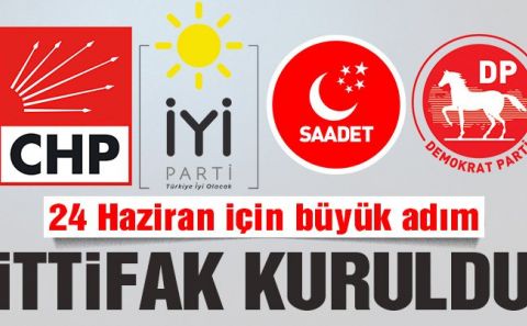 İYİ Parti, CHP, SP ve DPâ€™den ittifak açıklaması
