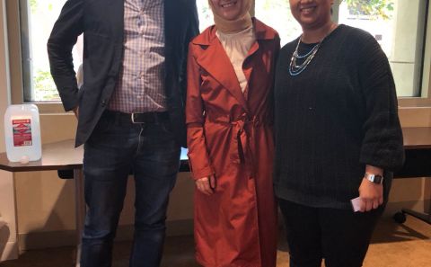 Mahinur Özdemir, Los Angeles'te â€œTransatlantik Diyaloglarâ€ konulu Çalıştay 'a katıldı.