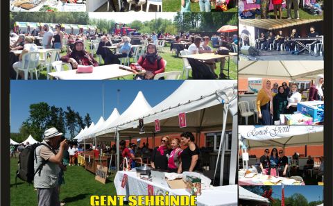 GENT ŞEHRİNDE 4.HIDIRELLEZ ŞENLİĞİ DÜZENLENDİ