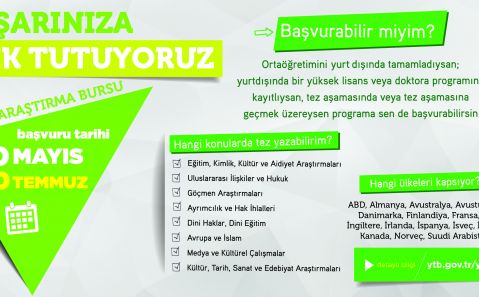 YTBâ€™den Yurtdışı Vatandaşlara Burs Desteği