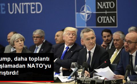 TRUMP NATO'YU KARIŞTIRDI : 