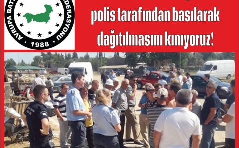 ABTTF KINAMA: Gümülcineâ€™de kurban pazarının polis tarafından basılarak dağıtılmasını kınıyoruz!