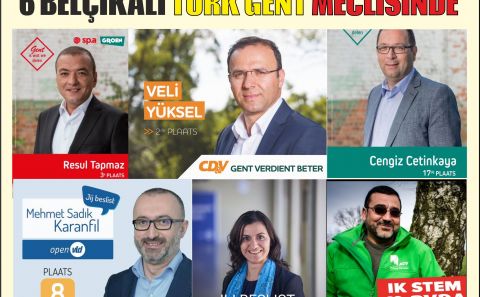 GENTâ€™BÜYÜKŞEHİR BELEDİYE MECLİSİNE  6 TÜRK KÖKENLİ GİRDİ