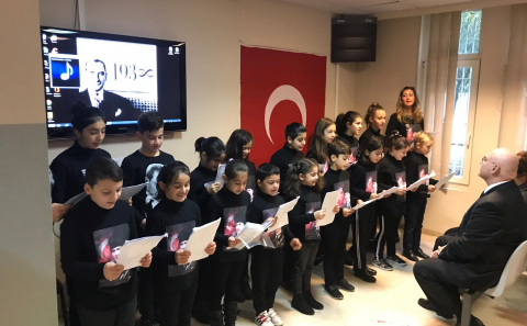 MİLLİ LİDER ATATÜRK T.C. ANVERS BAŞKONSOLOSLUĞUNDA ANILDI