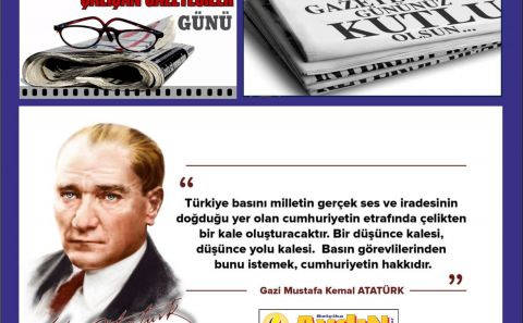 10 Ocak Çalışan Gazeteciler Günü