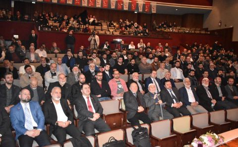 SAADET AVRUPA  BELÇİKA BÖLGESİ ERBAKAN'I ANMA VE ANLAMA PROGRAMINI MUAZZAM BİR KATILIMLA YAPTI