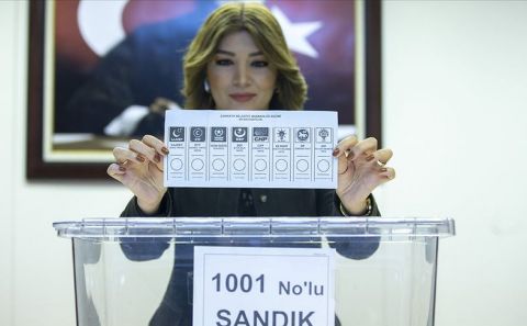 Yerel seçimin oy pusulaları hazır 