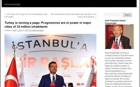 Avrupaâ€™nın ikinci büyük siyasi gücü PES yerel seçim başarısı için CHPâ€™yı kutladı