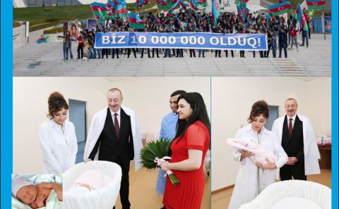 AZERBAYCANâ€™DA 10 MİLYONCU VATANDAŞ OLAN ÇOCUK DÜNYAâ€™YA GELDİ…