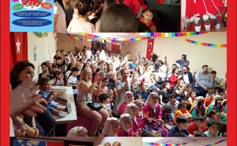 ÇOCUKLAR BAYRAMINI CHP BELÇİKA BİRLİĞİ SALONUNDA COŞKUYLA KUTLADILAR