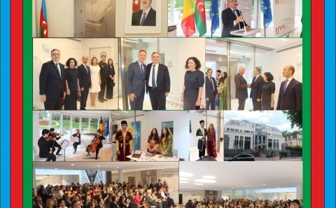 AZERBAYCANÂ´NIN 100. YILI BRÜKSELÂ´DE KUTLANDI