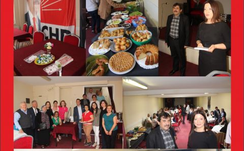 CHP BELÇİKA BİRLİĞİNDEN KAHVALTILI BAYRAMLAŞMA