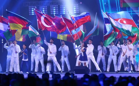Bakü'de Avrupa Gençlik Olimpik Yaz Festivali coşkusu