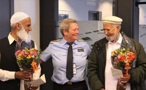 Norveç polisinden cami saldırganı engelleyen 'kahramanlara' teşekkür