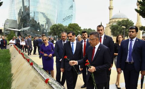 Cumhurbaşkanı Yardımcısı Oktay, 'Miras bırakılan değerleri daha da ileri taşımak için çalışıyoruz'