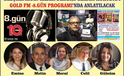 BU AKŞAM GOLD FM 8. GÜN PROGRAMINDA DERGİMİZ DAYANIŞMA KOKTEYL'İNİ ANLATACAĞIZ