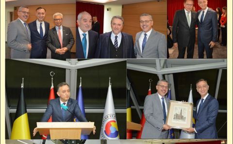 ~~TOSED BÜYÜKELÇİ GÜMRÜKÇÜ ONURUNA KONFERANS VE VEDA RESEPSİYONU DÜZENLEDİ