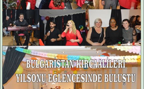 BELÇİKAâ€™DAKİ KIRCAALİLER YILSONU KUTLAMASINDA BİRARAYA GELDİLER.