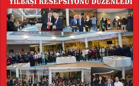 EVERE BELEDİYESİ ÇALIŞANLARINA YILBAŞI RESEPSİYONU DÜZENLEDİ