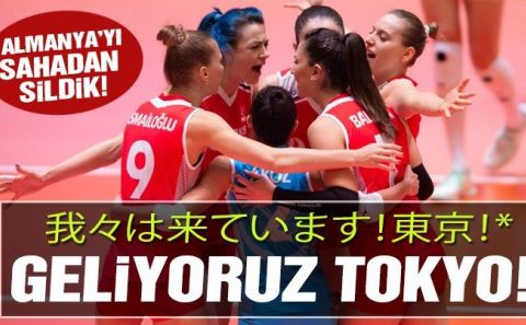 Türkiye 3-0 Almanya | 2020 Tokyo Olimpiyatlarıâ€™na gidiyoruz…