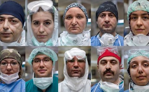 Maskenin ardındaki fedakarlık hikayeleri.. Hepinizi tebrik ediyoruz
