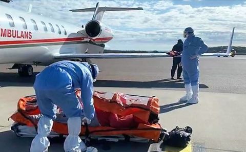 Güzel bir haber: İsveç'teki Türk hasta ambulans uçakla Türkiye'ye getiriliyor