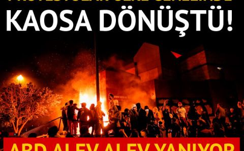 ABD yanıyor: Öfke her yerde