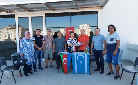  Türklerinden Antalya Azerbaycan Kültür ve Dayanışma Derneğiâ€™ne destek ziyareti