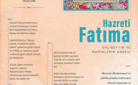 Ehlibeytin ve müminlerin annesi: Hazreti Fatıma