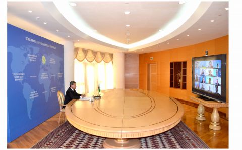~~Meeting of the Minister of Foreign Affairs of Turkmenistan with the Leader of the National Islamic Movement Party of Afghanistan
