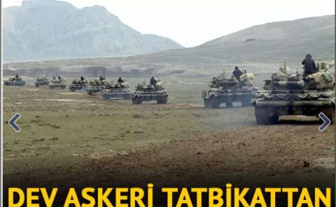 Azerbaycanâ€™dan dev askeri tatbikat