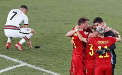 TEBRİKLER BELÇİKA Ronaldoâ€™lu son şampiyon Portekiz, Belçikaâ€™ya diş geçiremedi: 1-0