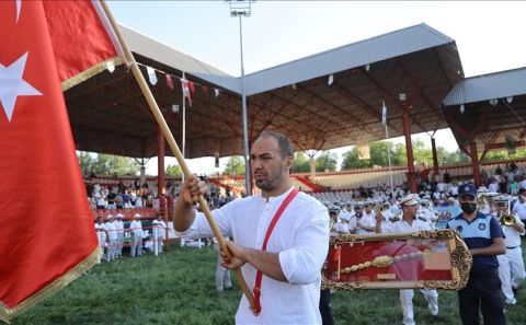 660. Tarihi Kırkpınar Yağlı Güreşleri'nin resmi açılışı yapıldı 