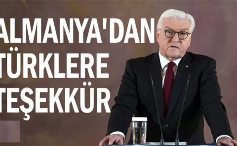 Almanya'dan Türklere teşekkür