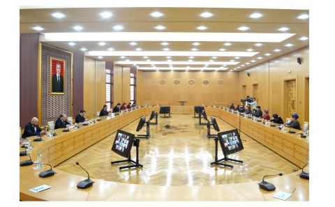 A briefing dedicated to the international events with Turkmenistan participation was held at the Turkmen Foreign Ministry