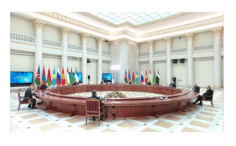 ~~President of Turkmenistan took part in the informal summit of the CIS