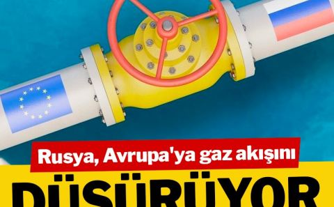Rusya, Avrupaâ€™ya gaz akışını yeniden düşürecek