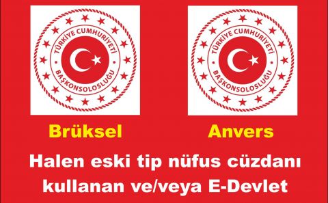 Halen eski tip nüfus cüzdanı kullanan ve/veya E-Devlet şifresine sahip olmayan vatandaşlarımız için duyuru