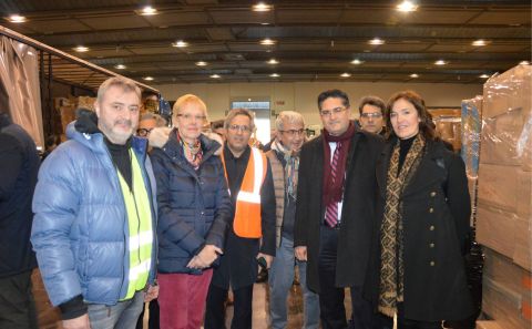 BRÜKSEL BAŞKONSOLOSU UMUT DENİZ YARDIM MERKEZİNİ ZİYARET EDEREK BİLGİLER ALDI