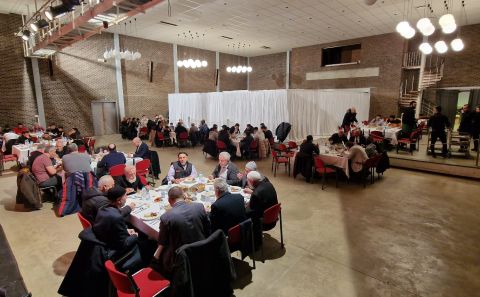 Saadet partililer iftarda bir araya geldi