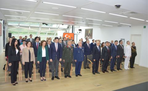 15 TEMMUZ ŞEHİTLERİ BRÜKSEL'DE ANILDI