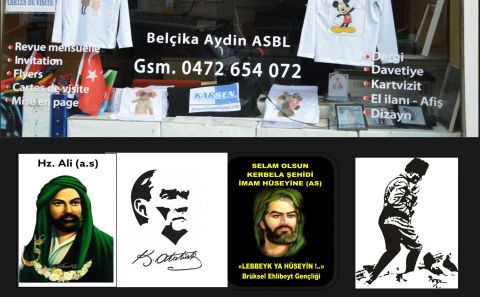HER TÜRLÜ T-SHIRT (TİŞÖRT) BASKILARI YAPILIR....